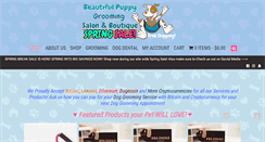 Desktop Screenshot of beautifulpuppyonline.com